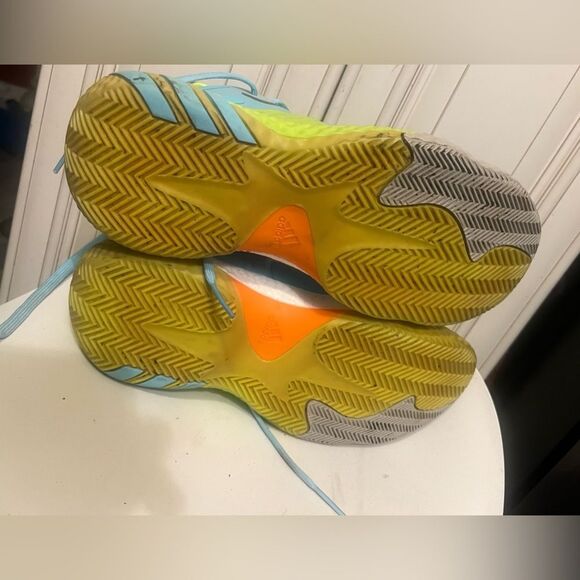 Adidas HARDEN Vol. 6 Pulse Aqua Solar Orange | Size 11 | GV8703 Basketball - Picture 12 of 14